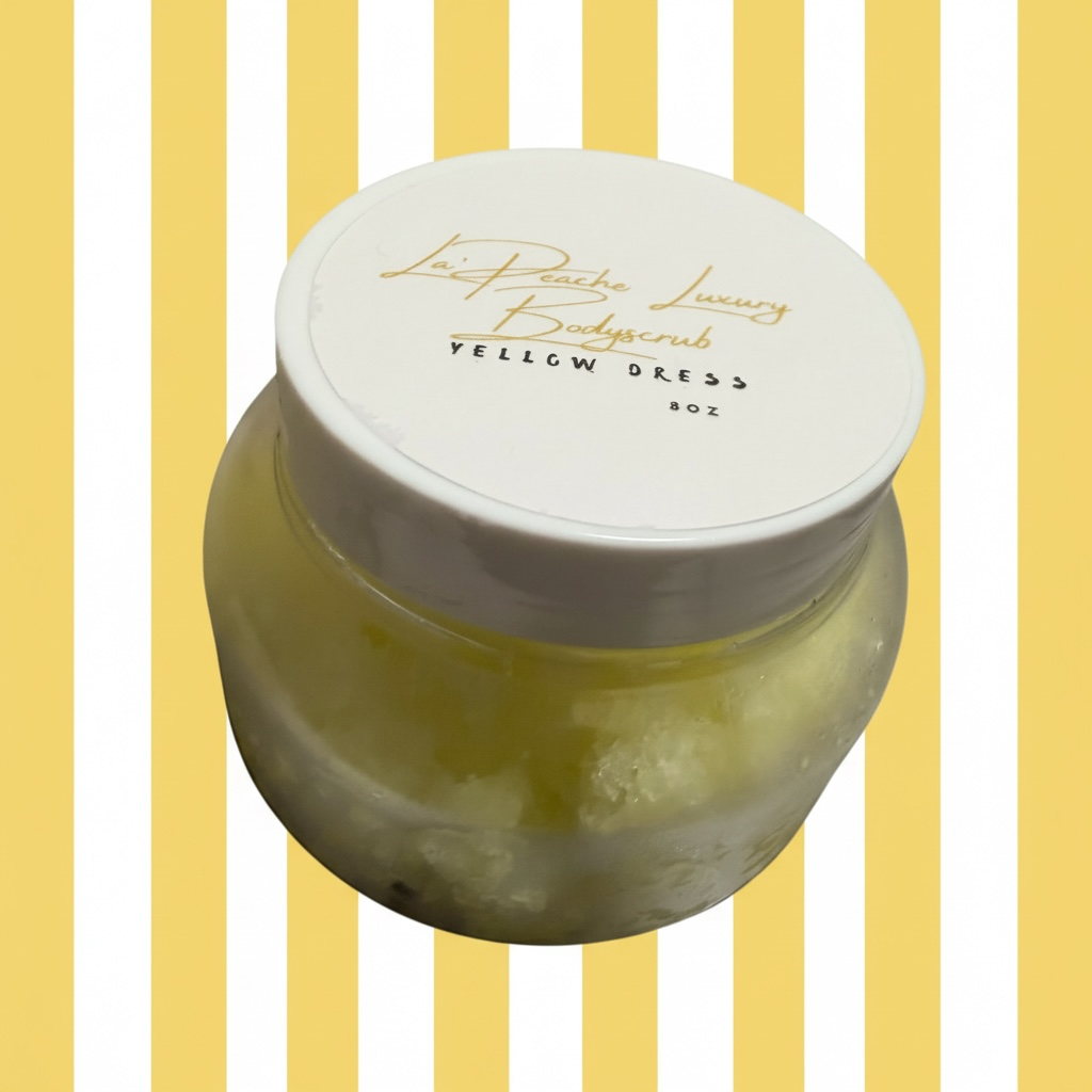 La’Peache Luxury Bodyscrub 🫧 Yellow Dress